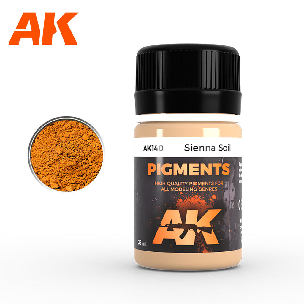 AK Interactive Sienna Soil Pigment AK140