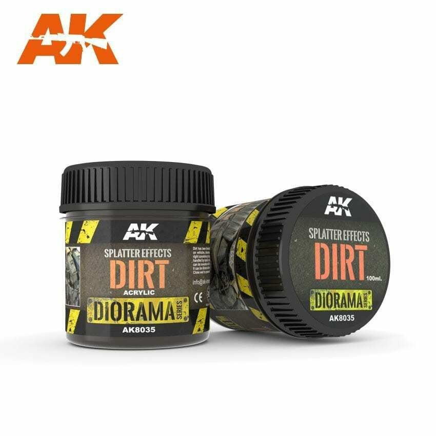 AK Interactive Splatter Effects Dirt 100ml AK8035