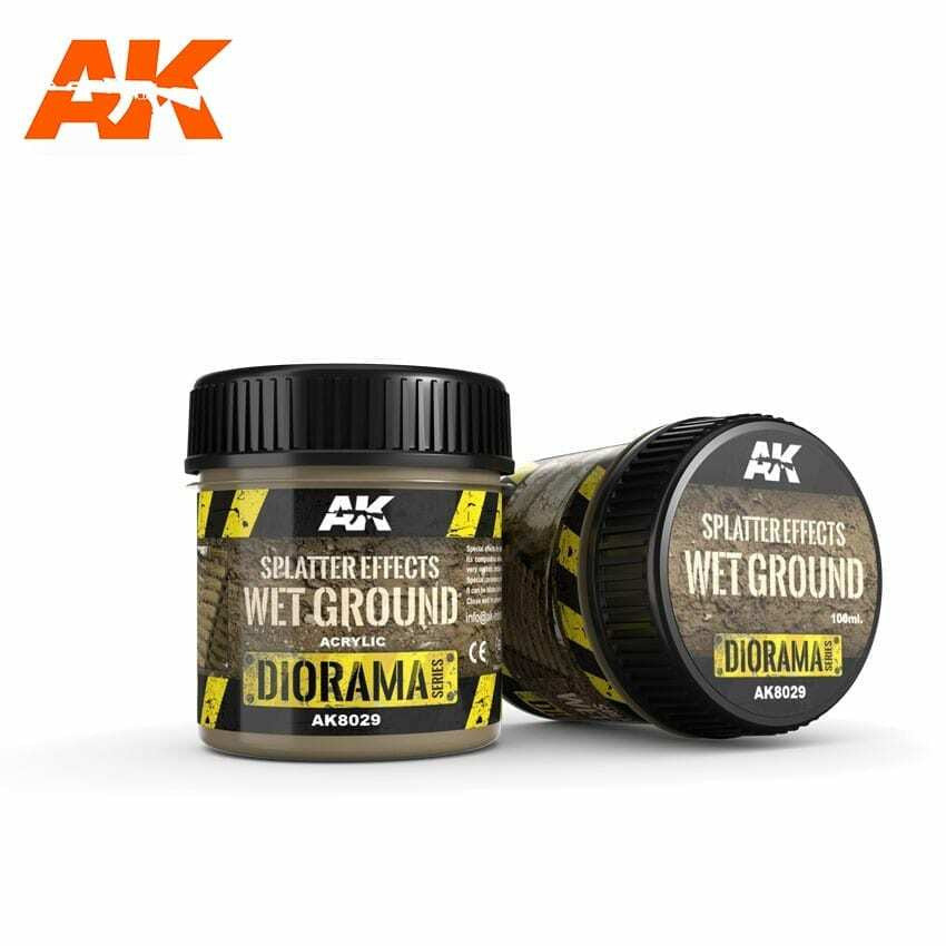 AK Interactive Splatter Effects Wet Ground 100ml AK8029