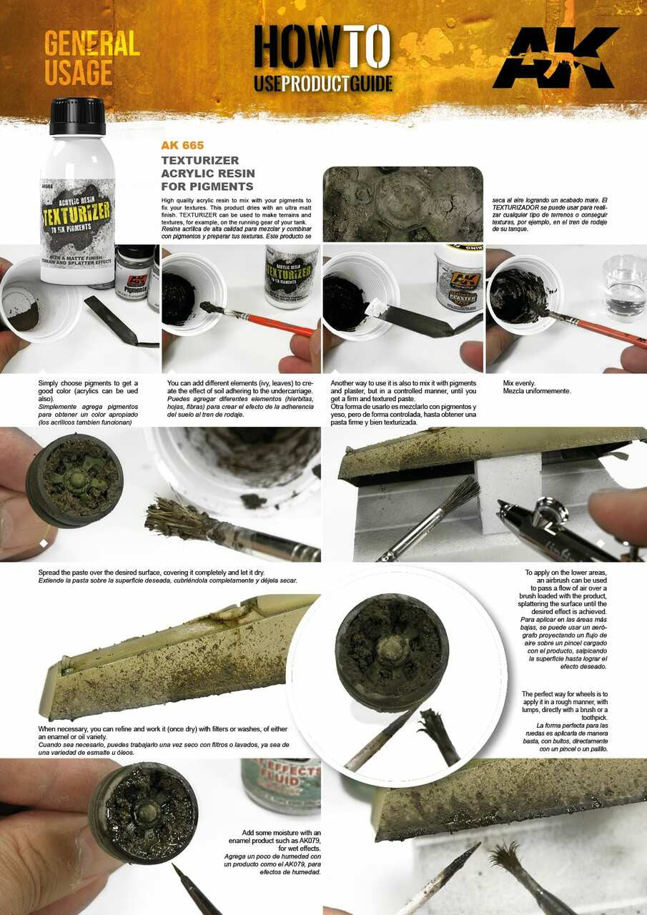 AK Interactive Texturizer Acrylic Resin AK665