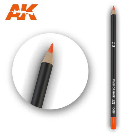 AK Interactive Vivid Orange Weathering Pencil 10015