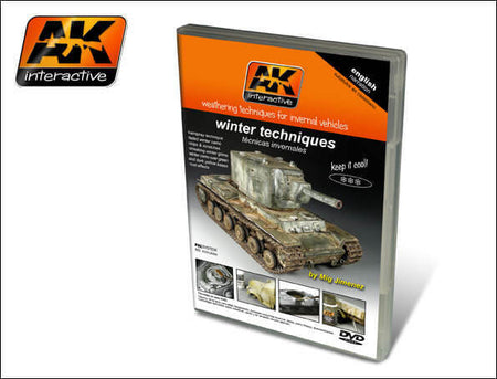 AK Interactive Weathering Techniques for Winter Vehicles DVD 035