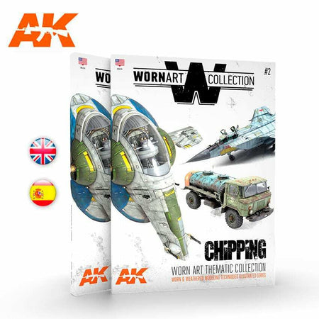 AK Interactive Worn Art Collection #02 Chipping AK4903