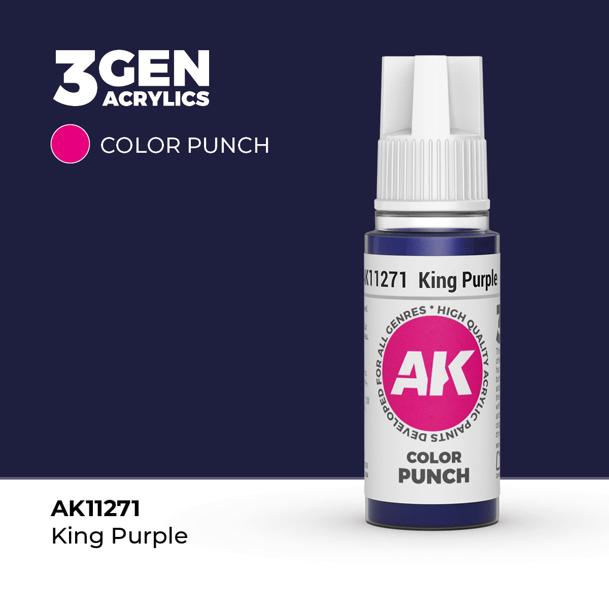 AK Interactive King Purple COLOR PUNCH 18 ml AK11271