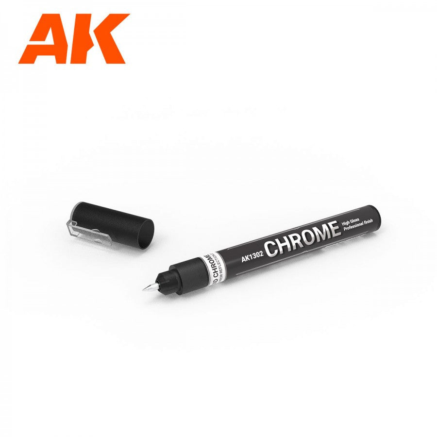 Chrome Metallic Liquid Marker 1mm AK1302