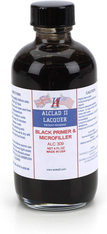Alclad II Black Primer and Microfiller 309