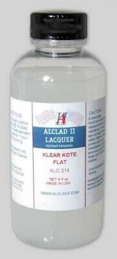  Alclad II Clear Coat Flat 4oz 314 