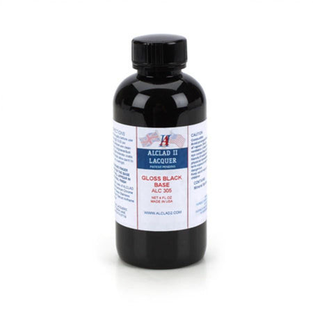  Alclad II Gloss Black Base 4oz 305 