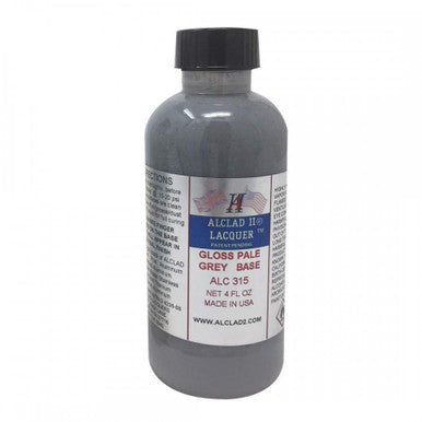 Alclad II Lacquer Gloss Pale Grey Base 315
