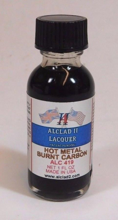  Alclad II Lacquer Hot Metal Burnt Carbon 419 