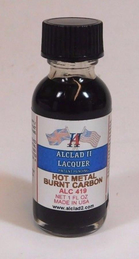  Alclad II Lacquer Hot Metal Burnt Carbon 419 