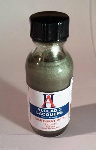 Alclad II Lacquer Pale Burnt Metal 104