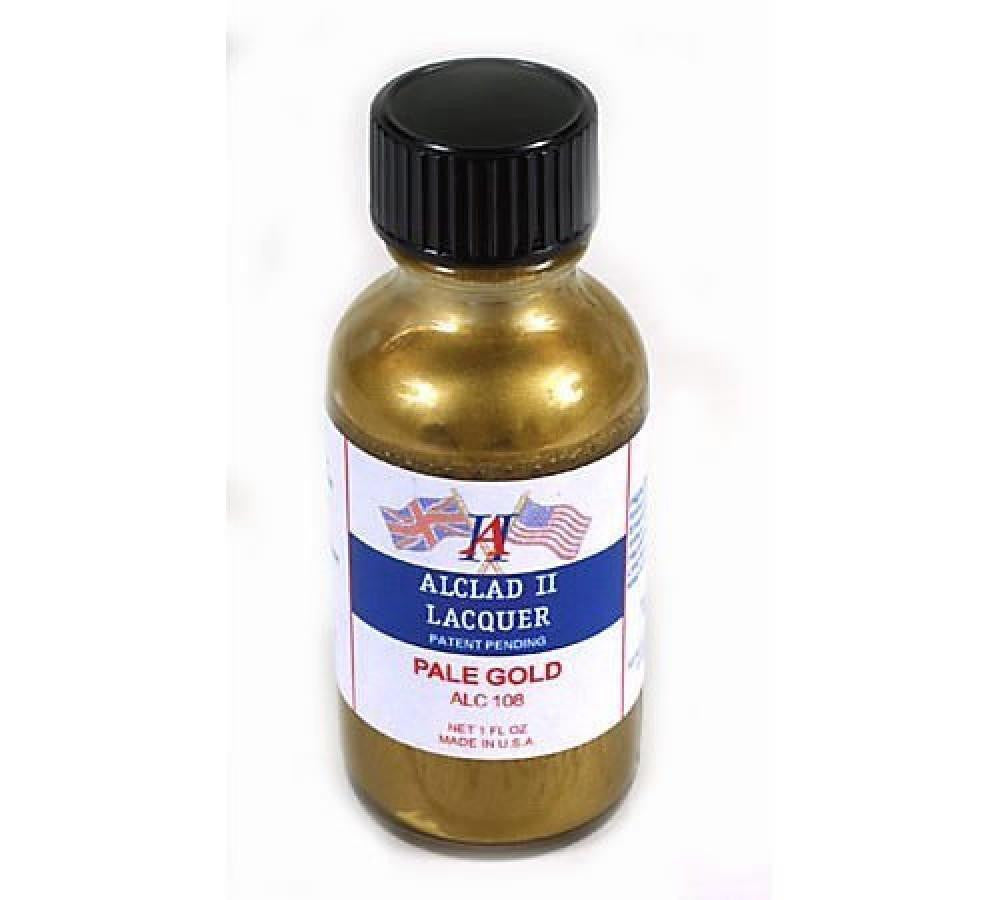  Alclad II Lacquer Pale Gold 108 