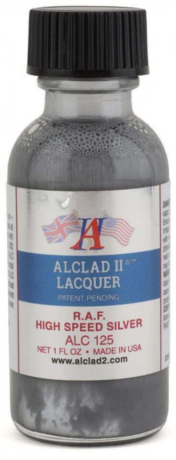  Alclad II Lacquer RAF High Speed Silver 125 