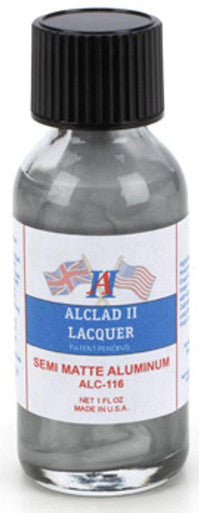 Alclad II Lacquer Semi-Matte Aluminum 116