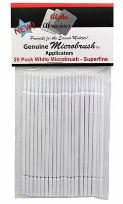 MicroBrush Superfine Applicator White (25) 1303