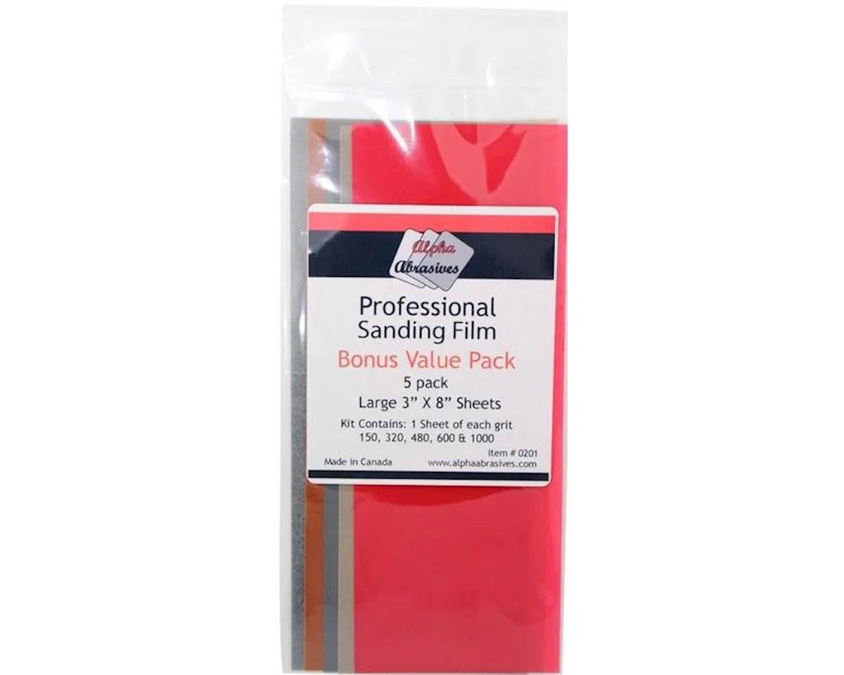 Alpha Abrasives Pro Sanding Film Large Assorted 0201 
