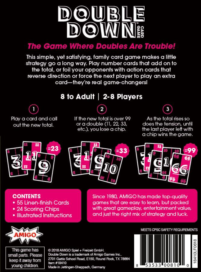 Amigo Games Double Down Game 