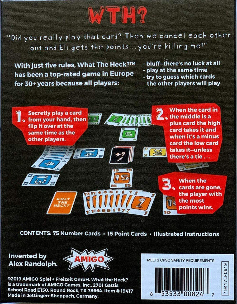 Amigo Games What the Heck?