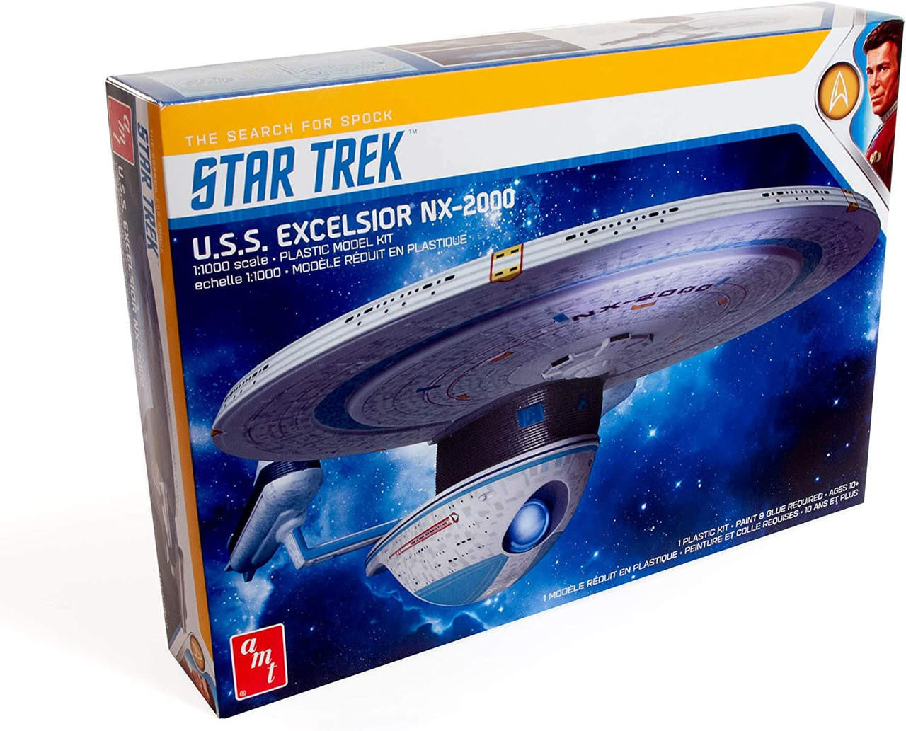 AMT 1/1000 Star Trek USS Excelsior 1257M