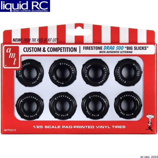 AMT 1/24 Firestone Drag 500 Big Slicks PP030 