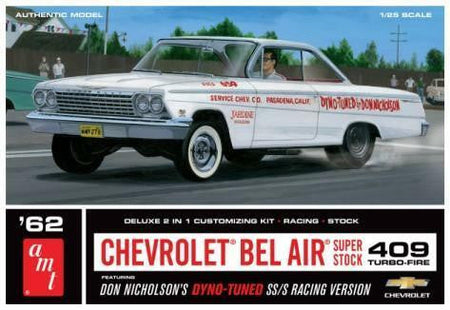 AMT 1/25 1962 Chevy Bel Air Super Stocker 1283