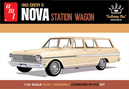 AMT 1/25 1963 Chevy Nova Station Wagon 1202