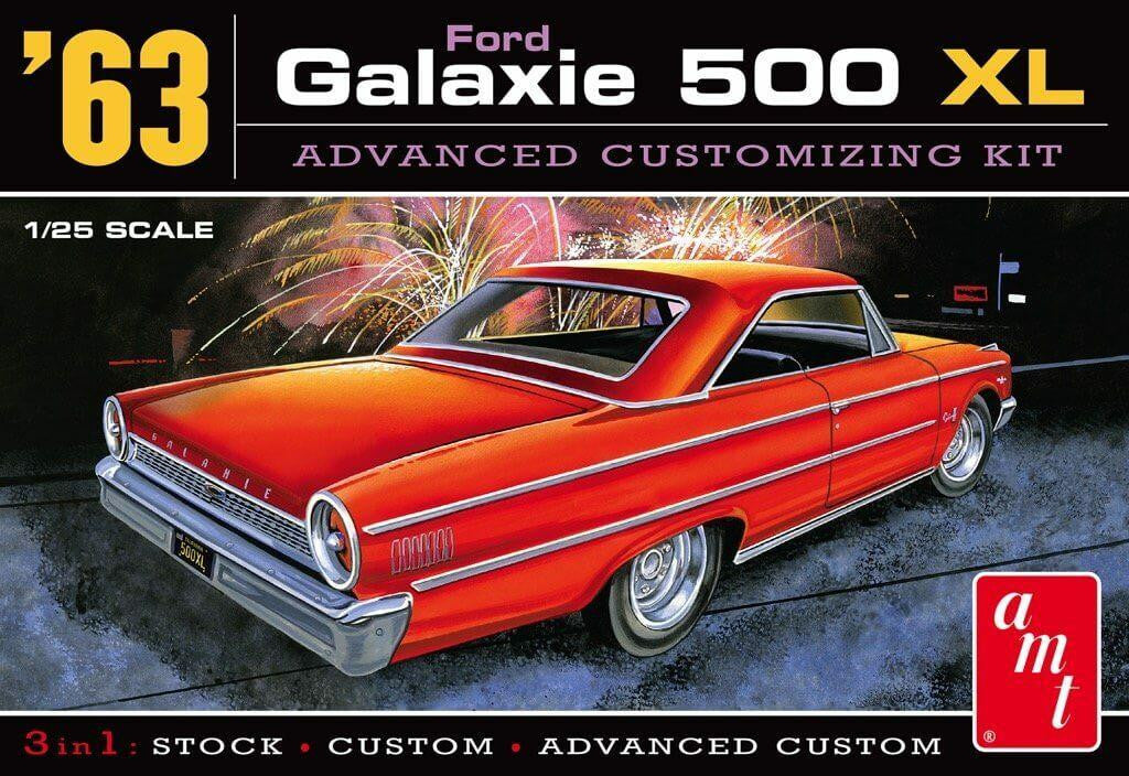 AMT 1/25 1963 Ford Galaxie 1186