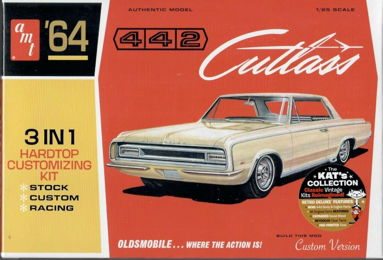 AMT 1/25 1964 Olds Cutlass 442 HT 1066