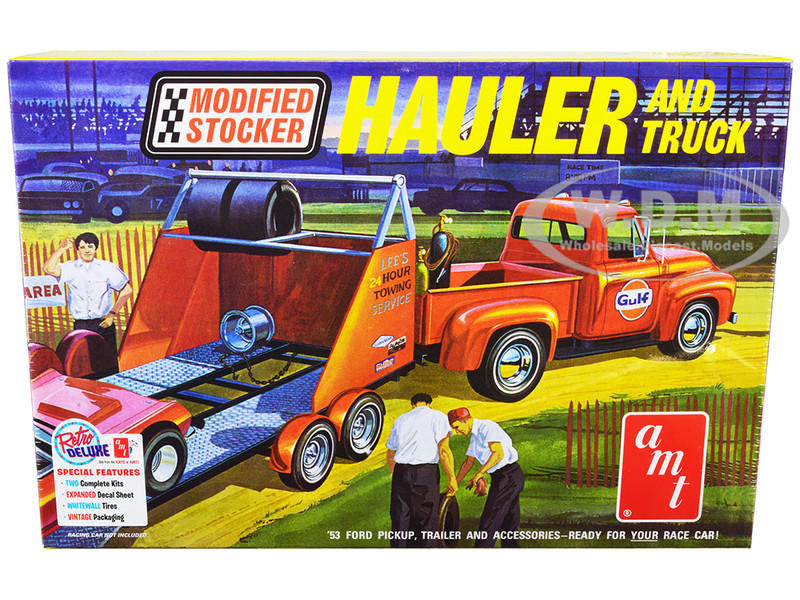 AMT 1/25 Gulf 1953 Ford Pickup 'Modified Stock Hauler' 1310 