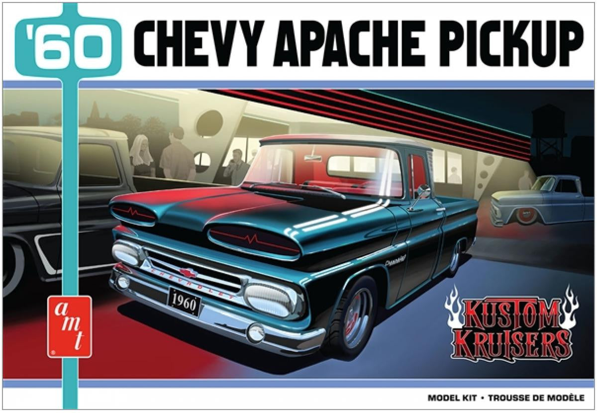 AMT 1960 Chevy Apache Pickup Street Machine 1444 