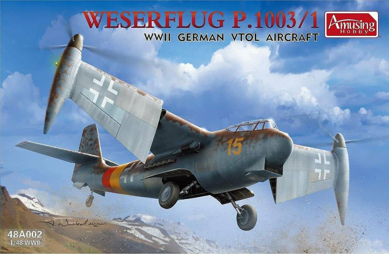 Amusing Hobby 1/48 Weserflug P.1003 48A002