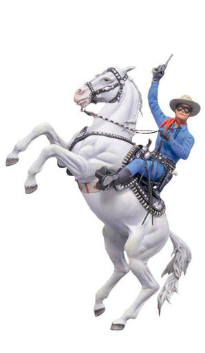 54mm Clayton Moore (Lone Ranger) & Horse SGF156