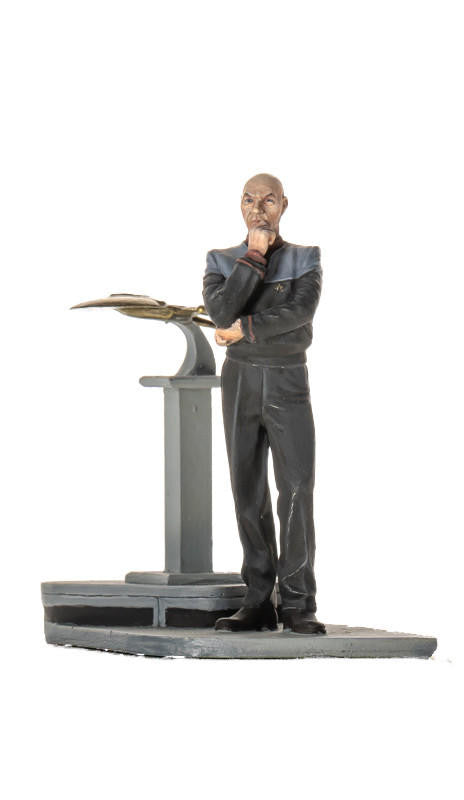 Andrea Miniatures 54mm Starship Commander (Picard) SG-F96 