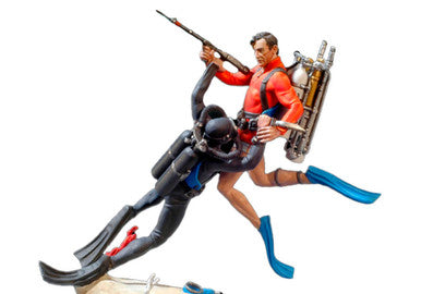 54mm Underwater Struggle (007) SGS17