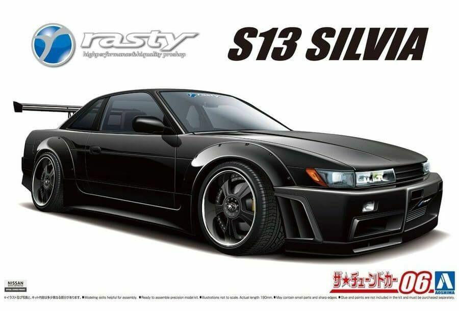 Aoshima 1/24 1991 Nissan S13 Silvia 59470
