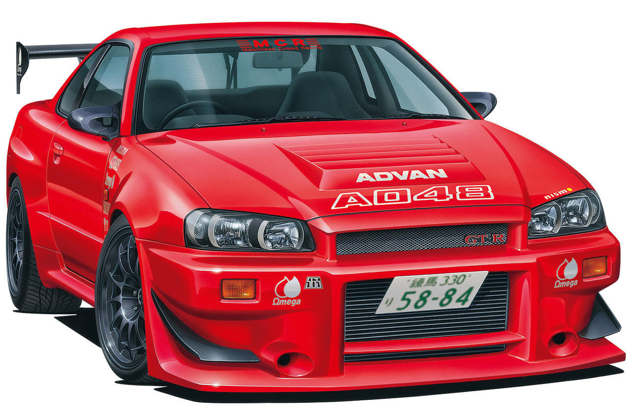 Aoshima 1/24 2002 Nissan Skyline GT-R MCR 6351