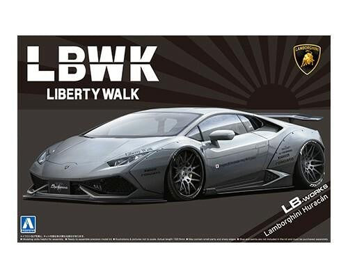 Aoshima 1/24 Lambo Huracan Ver.2 LB Works 5990