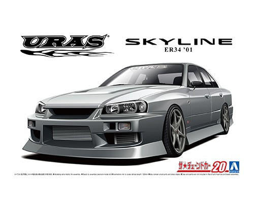Aoshima 1/24 Uras ER34 Skyline 25GT 6134 