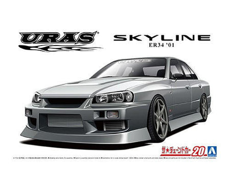 Aoshima 1/24 Uras ER34 Skyline 25GT 6134 