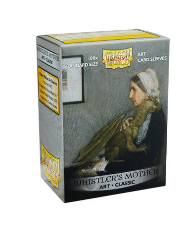 Dragon Shields: (100) Art Sleeves Classic Whistler's Mother