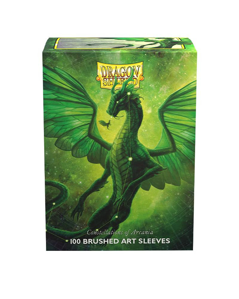 Aracane Tinmen Dragon Shields: (100) Brushed Art - Rayalda 