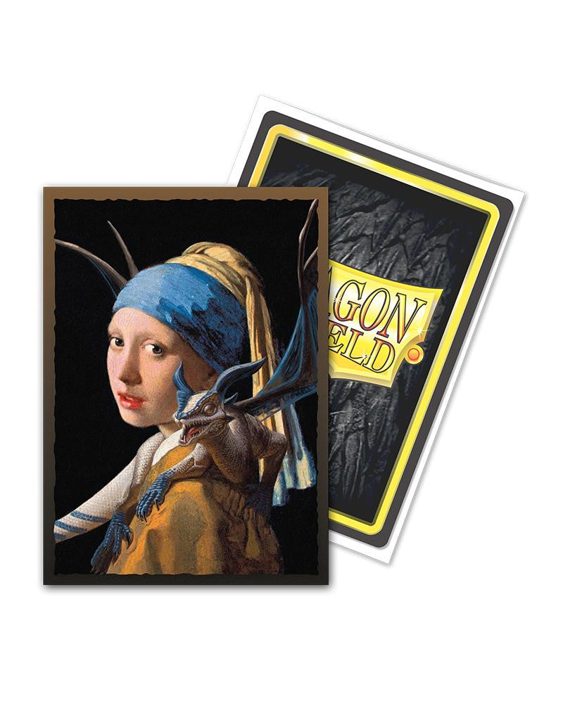 Aracane Tinmen Dragon Shields: (100) Brushed Art - The Girl with The Pearl Earring 