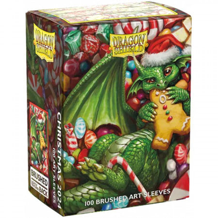 Arcane Tinman Dragon Shield Sleeves - Standard - Christmas 2024 Art - ATMDSH12125 