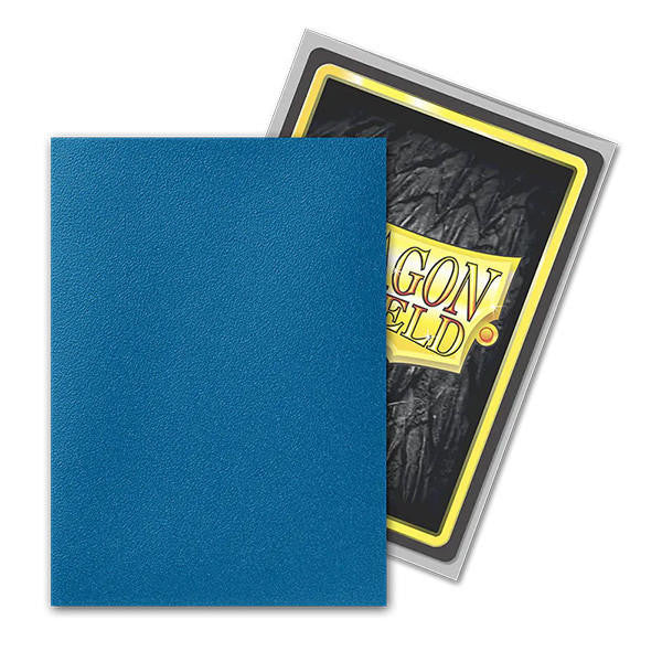 Arcane Tinman Dragon Shield Sleeves: Standard DUAL- Matte Blue/Silver (100ct.) 