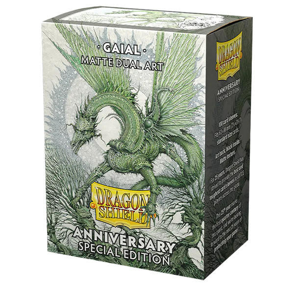 Arcane Tinman Dragon Shield Sleeves: Standard Dual- Matte 'Gaial' Art Archive Reprint (100 ct.) 