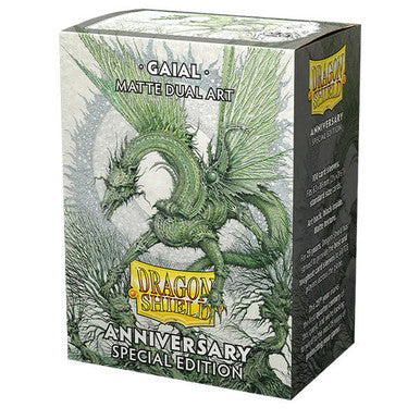 Dragon Shields: Standard Dual- Matte 'Gaial' Art Archive Reprint (100 ct.)