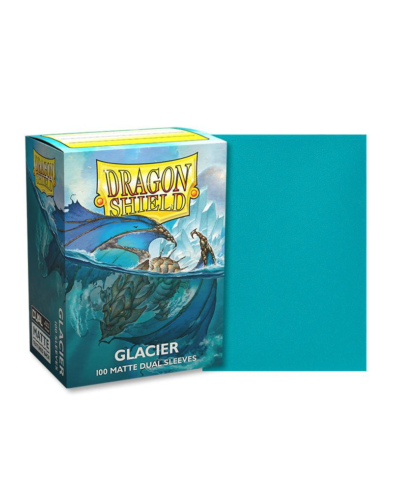 Arcane Tinman Dragon Shield Sleeves Standard Dual Matte Glacier Miniom 100 ct