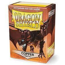Dragon Shields: (100) Matte Copper