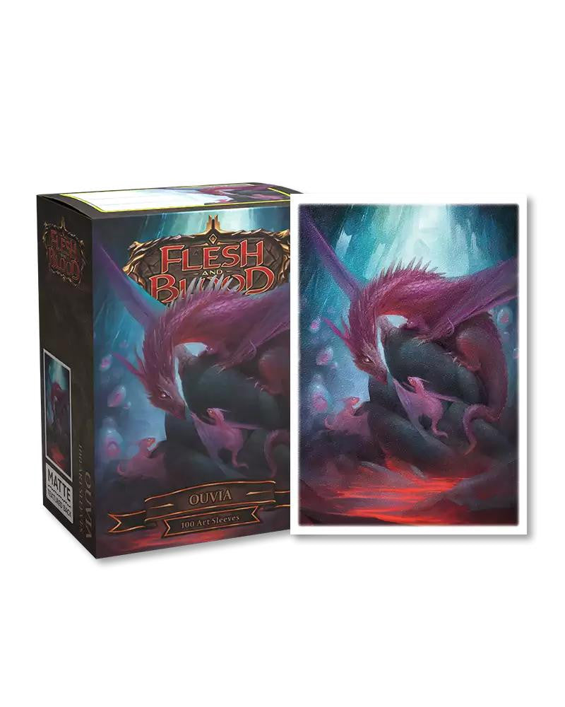 Arcane Tinman Dragon Shields 100 Matte - Flesh and Blood - Ouvia